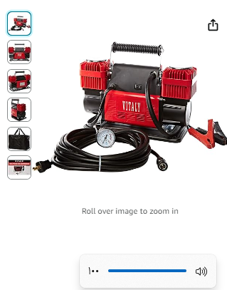 Vitaly Max Force Air Compressor